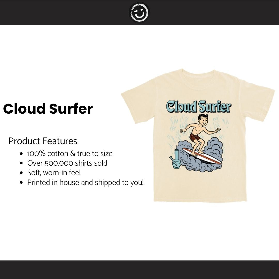 Cloud Surfer T Shirt
