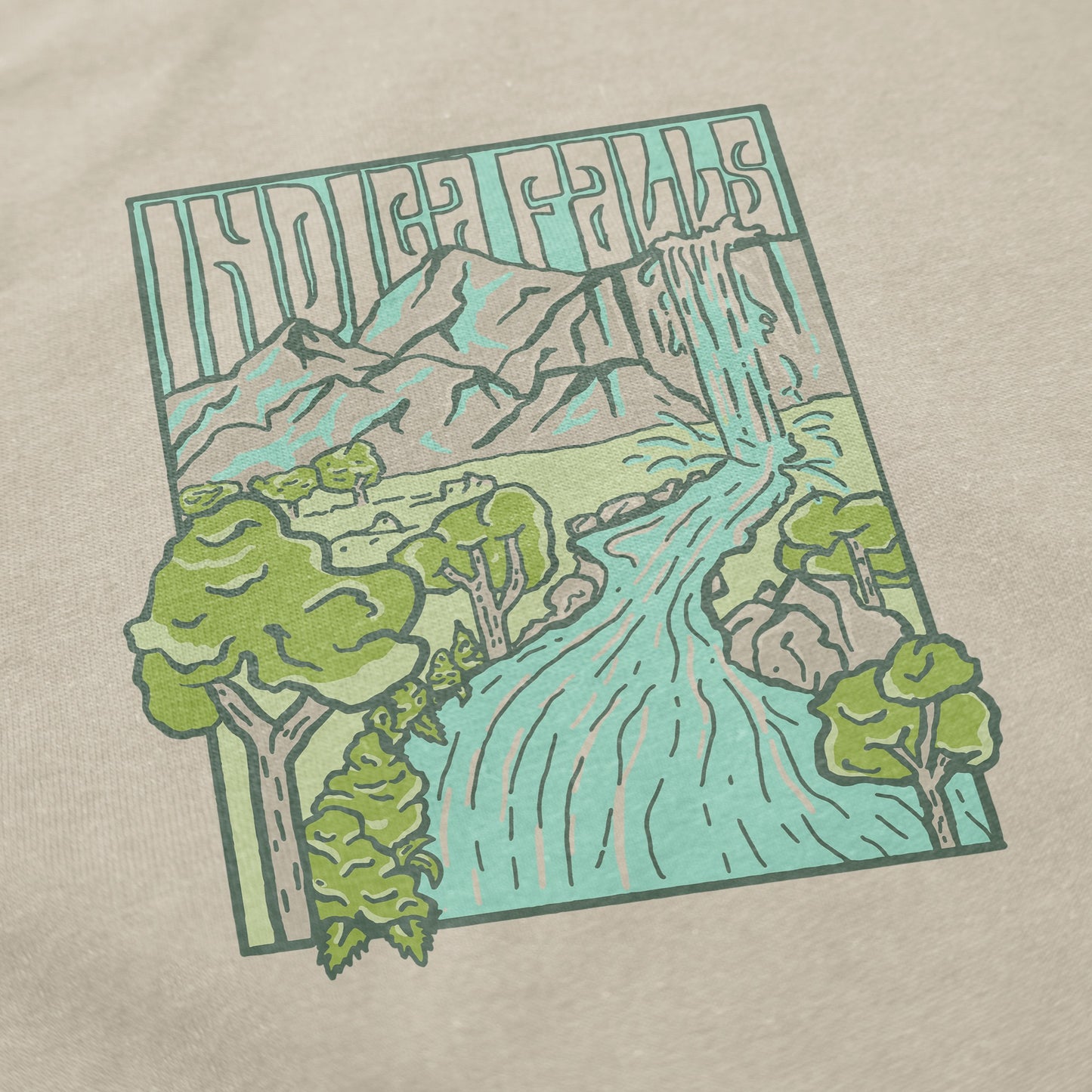 Indica Falls Tee