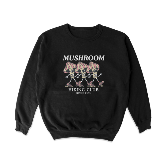 Mushroom Hiking Club Crewneck