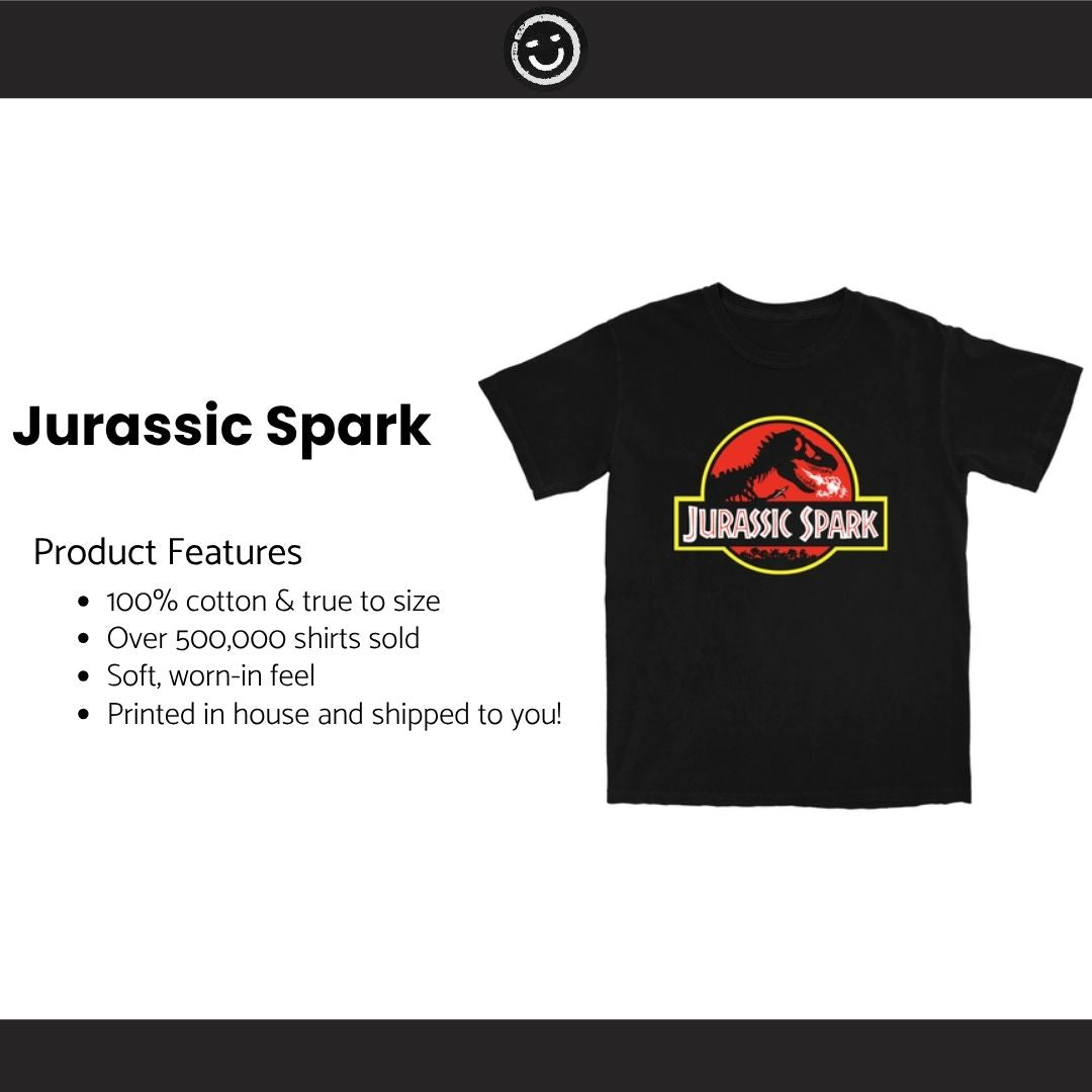Jurassic Spark T Shirt