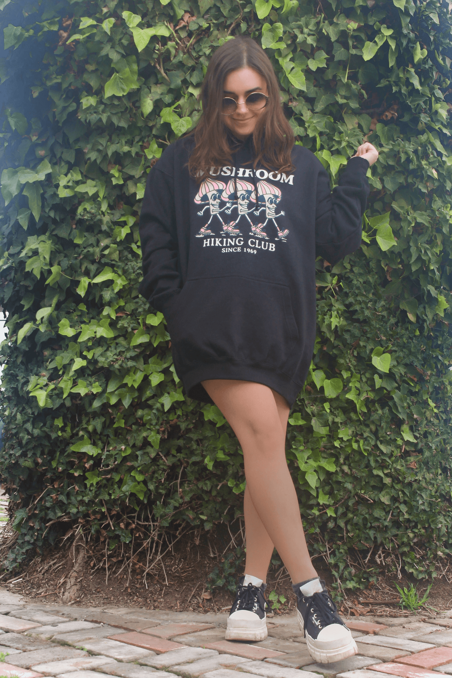 Mushroom Hiking Club Hoodie