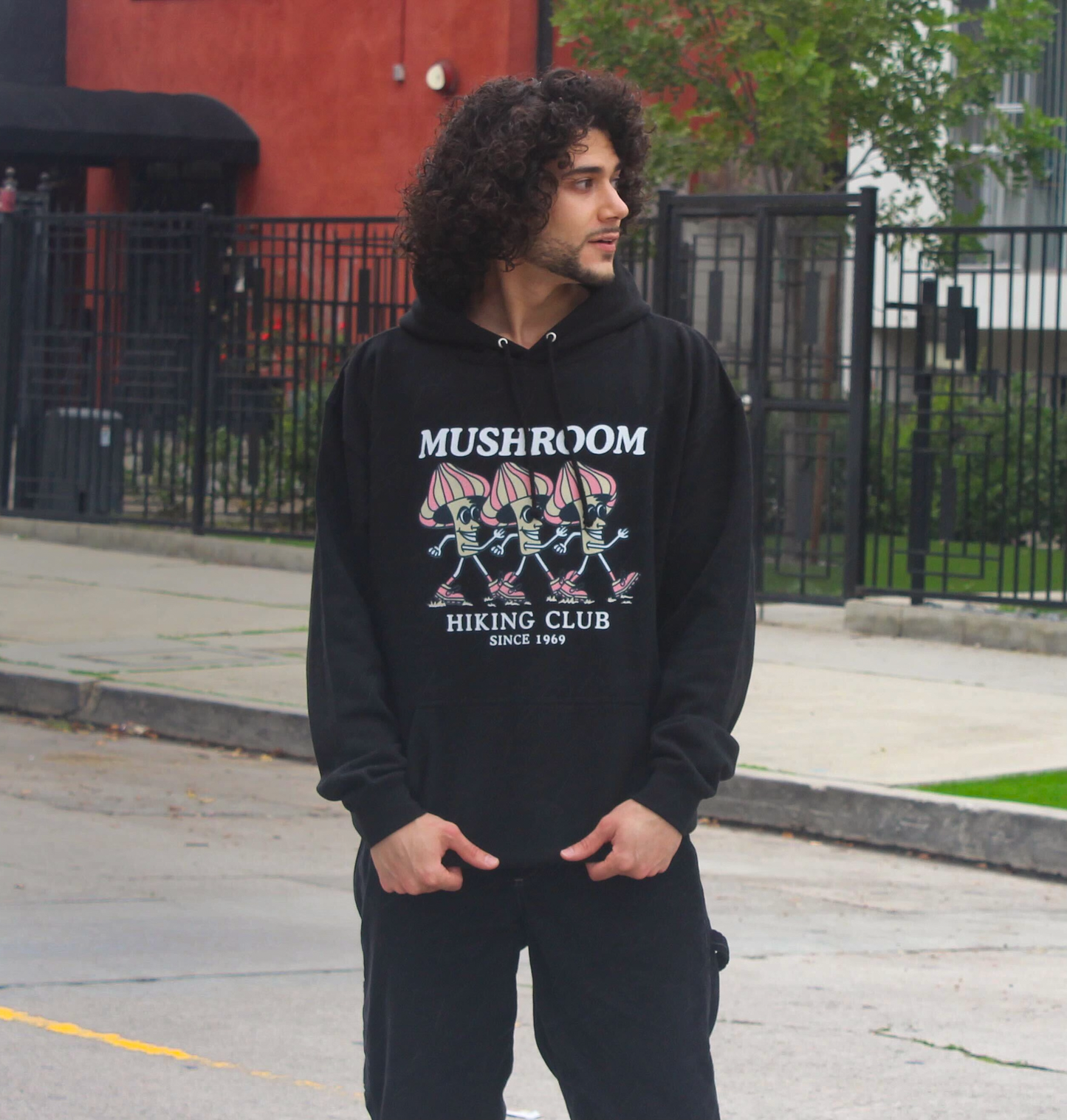 Mushroom Hiking Club Hoodie