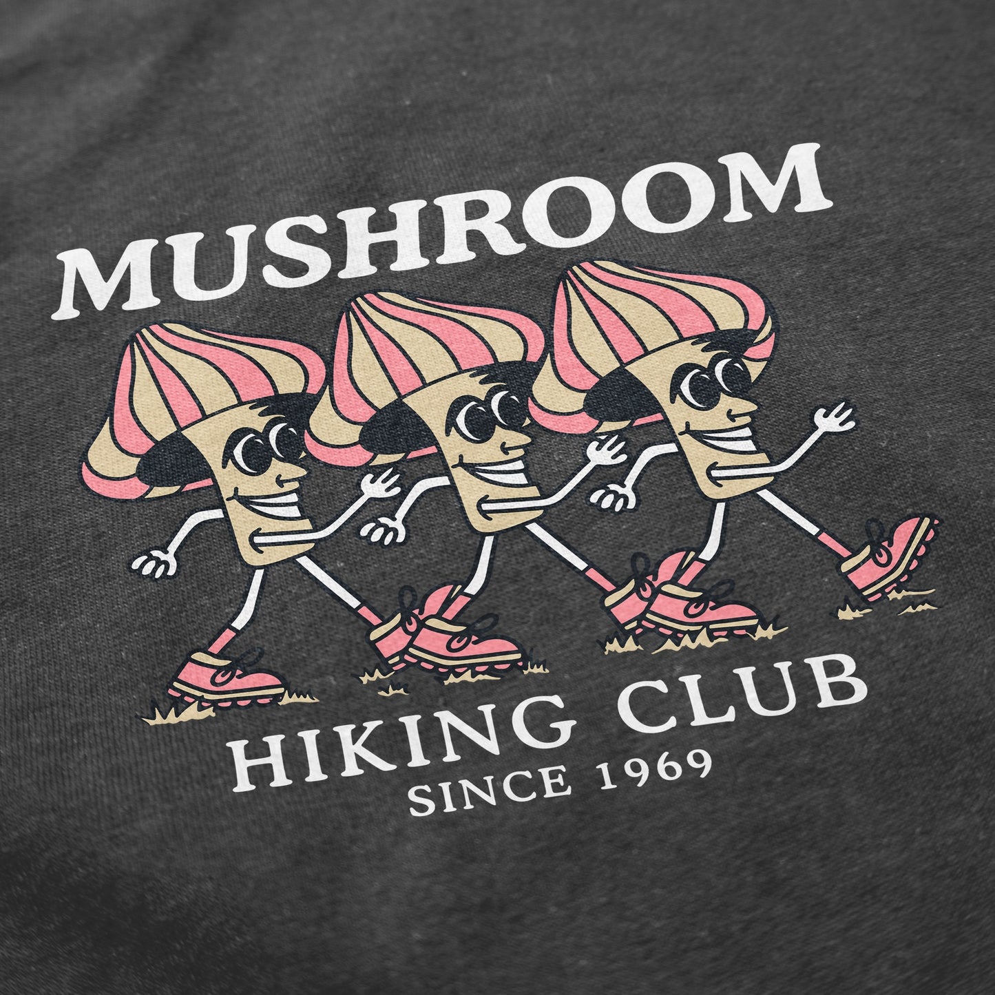 Mushroom Hiking Club Tee