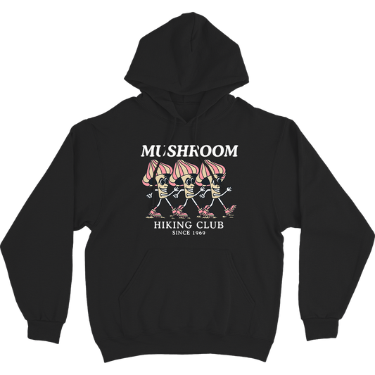 Mushroom Hiking Club Hoodie