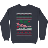 Nugs and Kisses Christmas Crewneck